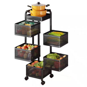 6 Carrito Rack Organizador Múltiple de Cocina